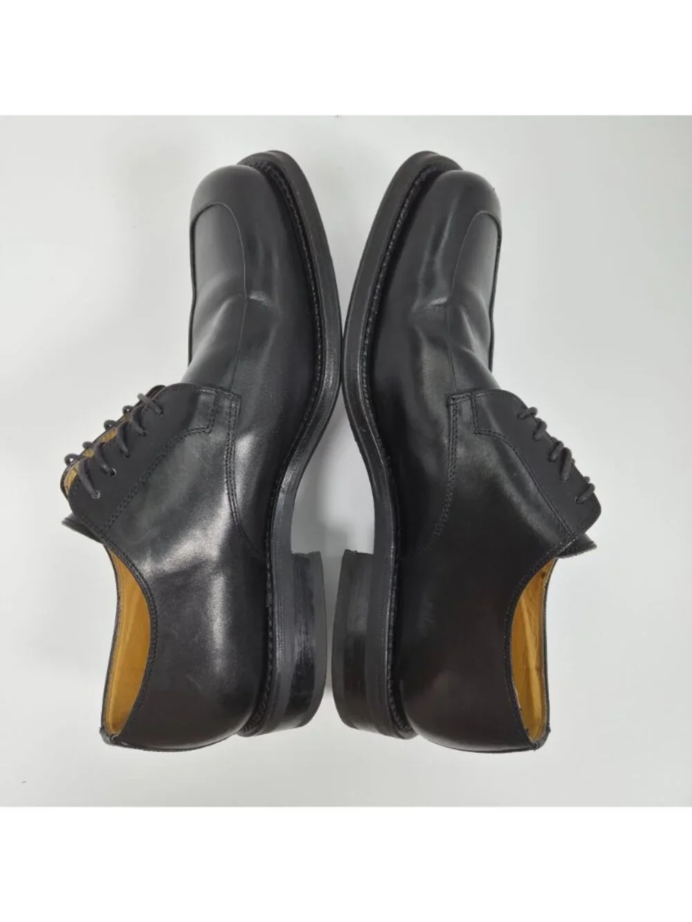 Franceschetti Men's Black Leather Oxford Dress Shoes US Size 8.5 EU 40.5